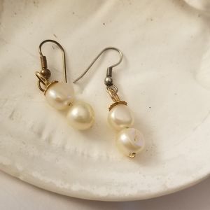 Fresh Water Pearl Dangle Earrings